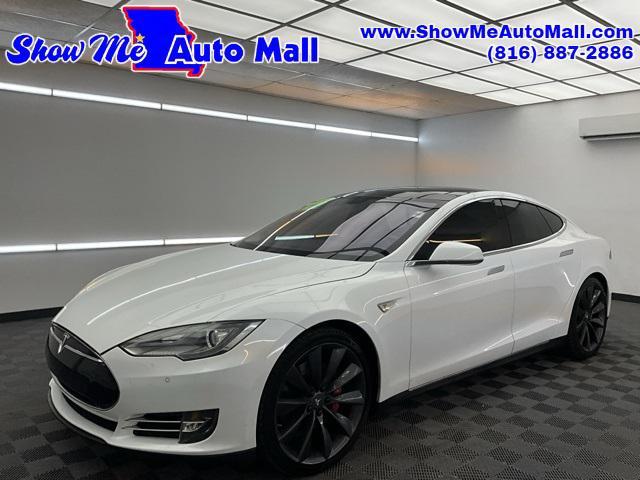 used 2014 Tesla Model S car, priced at $14,000