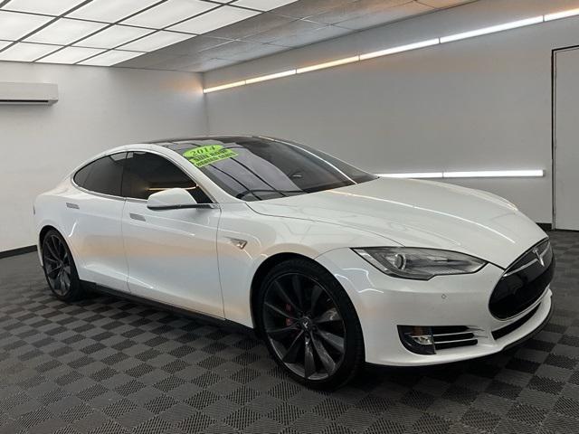 used 2014 Tesla Model S car, priced at $14,500