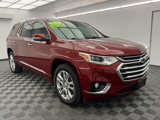 used 2021 Chevrolet Traverse car, priced at $31,699