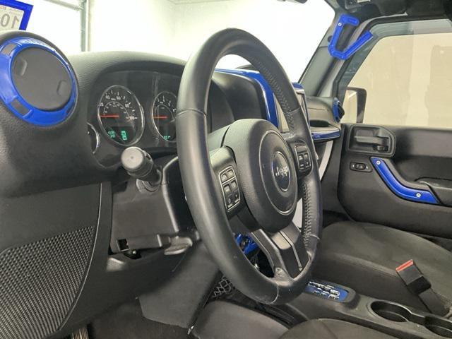 used 2015 Jeep Wrangler Unlimited car, priced at $21,500