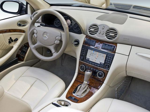 used 2008 Mercedes-Benz CLK-Class car, priced at $7,000