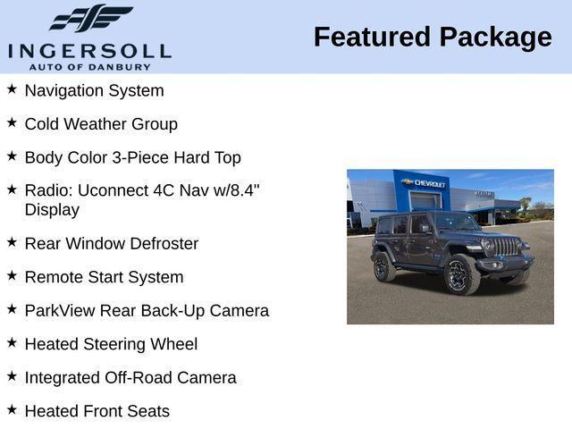 used 2022 Jeep Wrangler Unlimited 4xe car, priced at $32,344