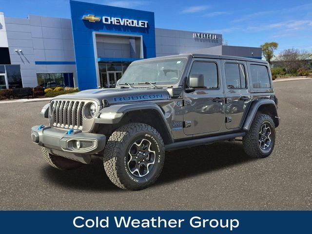 used 2022 Jeep Wrangler Unlimited 4xe car, priced at $32,344