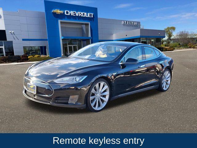 used 2015 Tesla Model S car, priced at $18,995