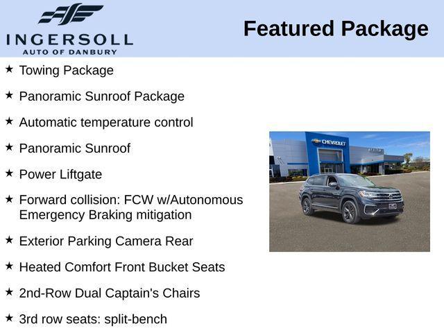 used 2021 Volkswagen Atlas car, priced at $27,953