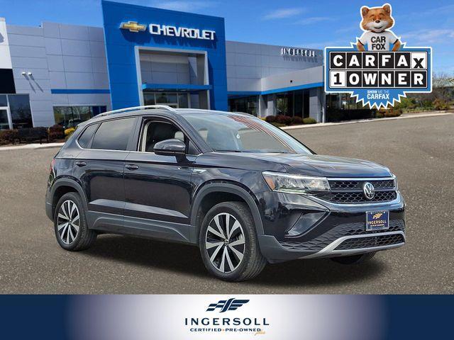 used 2022 Volkswagen Taos car, priced at $19,573