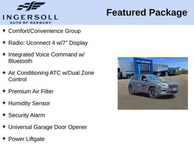 used 2020 Jeep Cherokee car, priced at $18,664