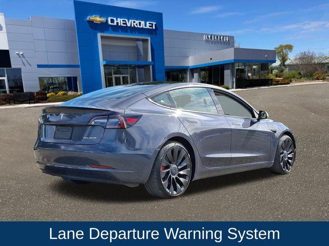 used 2023 Tesla Model 3 car, priced at $33,310