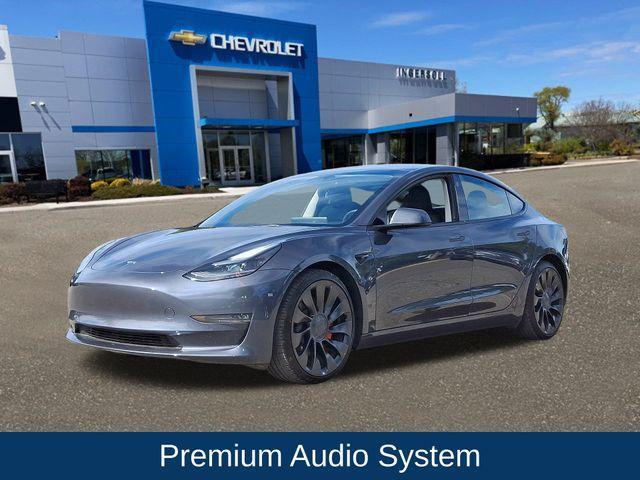 used 2023 Tesla Model 3 car, priced at $33,310