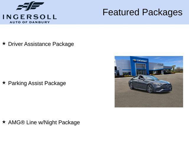 used 2022 Mercedes-Benz C-Class car, priced at $35,921