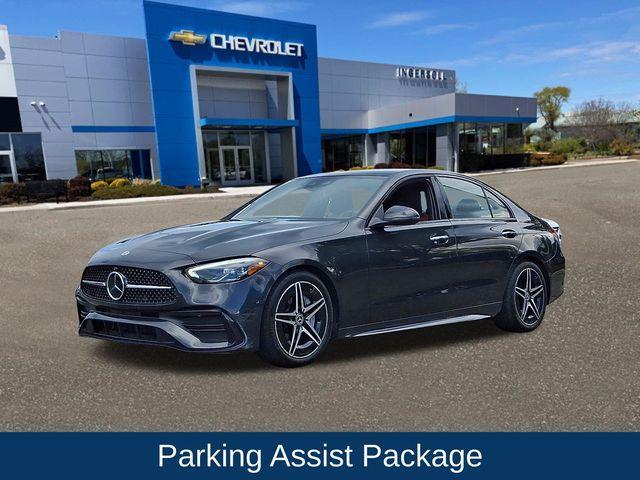 used 2022 Mercedes-Benz C-Class car, priced at $35,921