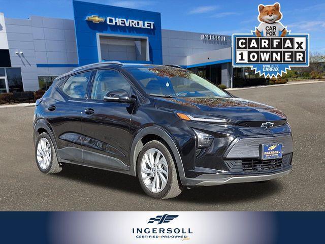 used 2022 Chevrolet Bolt EUV car, priced at $17,393