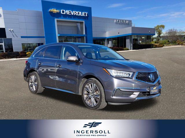 used 2019 Acura MDX car, priced at $21,414