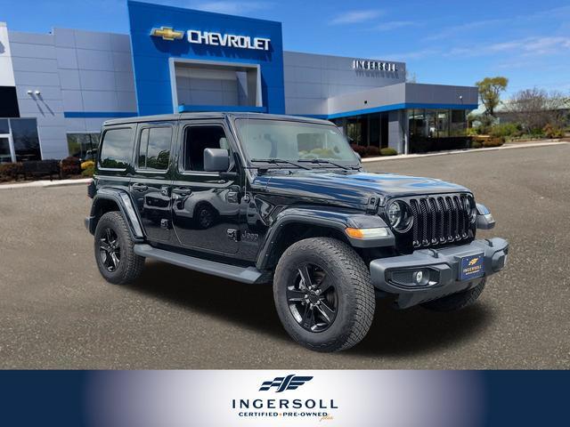 used 2021 Jeep Wrangler Unlimited car, priced at $37,282