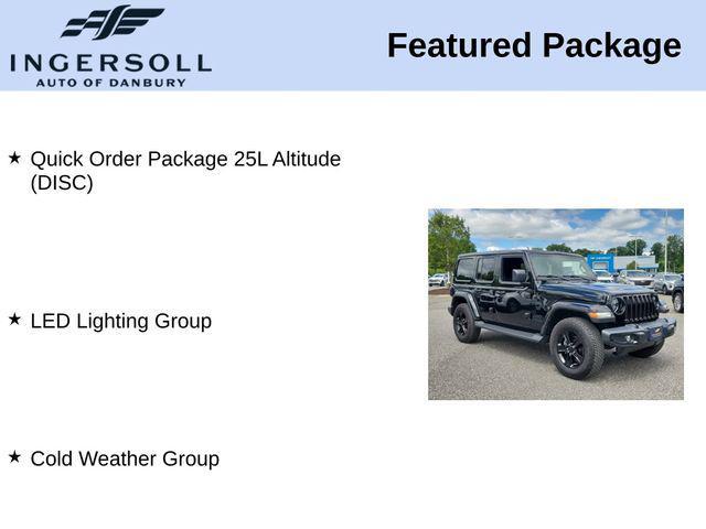 used 2021 Jeep Wrangler Unlimited car, priced at $37,282