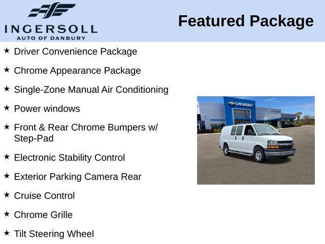 used 2024 Chevrolet Express 2500 car, priced at $35,995