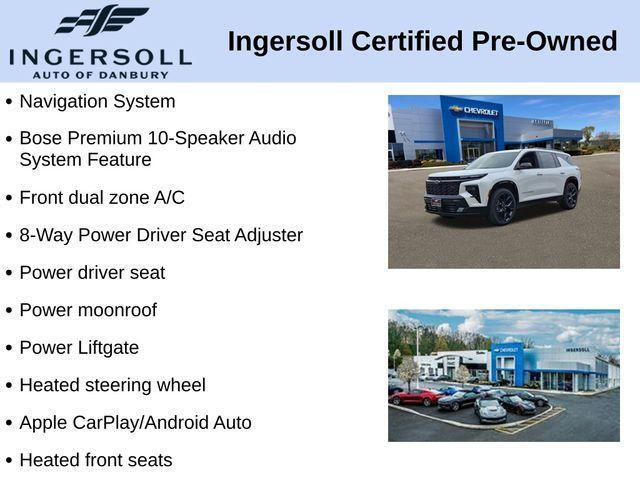 used 2024 Chevrolet Traverse car, priced at $52,477