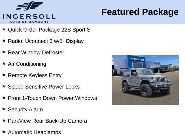 used 2020 Jeep Wrangler car, priced at $24,797