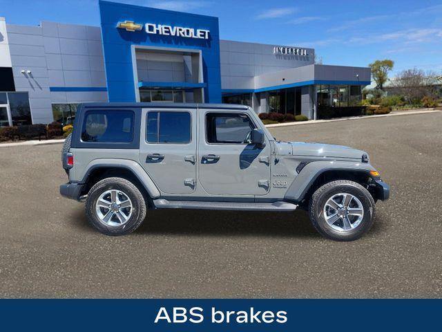 used 2021 Jeep Wrangler Unlimited car, priced at $34,859