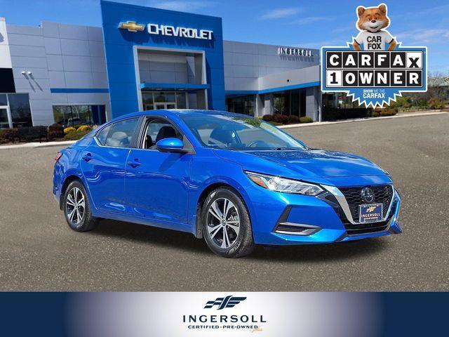used 2021 Nissan Sentra car, priced at $14,793