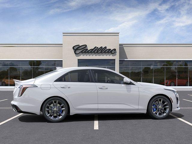 new 2025 Cadillac CT4 car, priced at $50,565