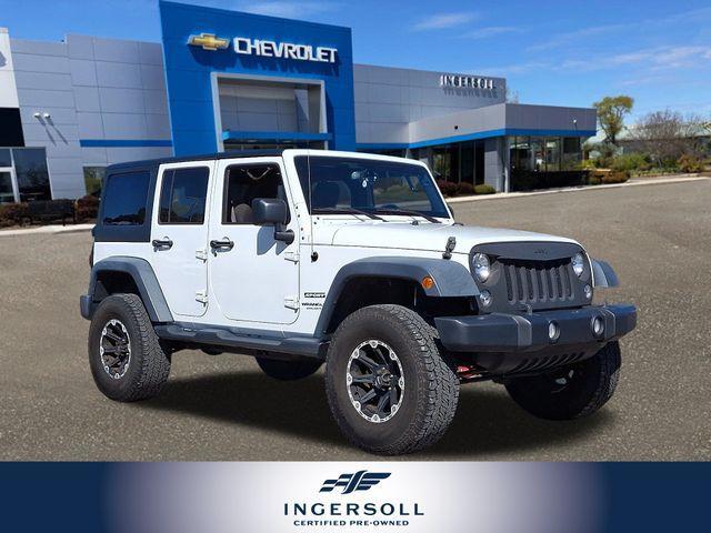 used 2015 Jeep Wrangler Unlimited car, priced at $16,450
