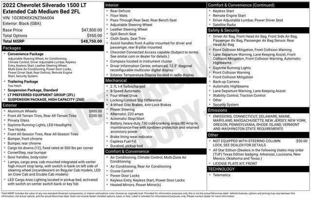 used 2022 Chevrolet Silverado 1500 car, priced at $36,602