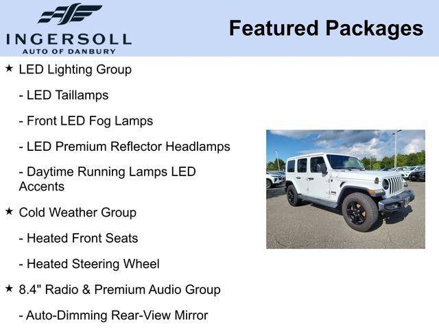 used 2021 Jeep Wrangler Unlimited car, priced at $29,137