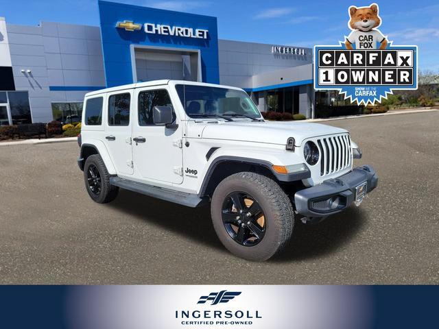 used 2021 Jeep Wrangler Unlimited car, priced at $32,428