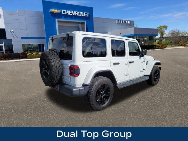 used 2021 Jeep Wrangler Unlimited car, priced at $29,137