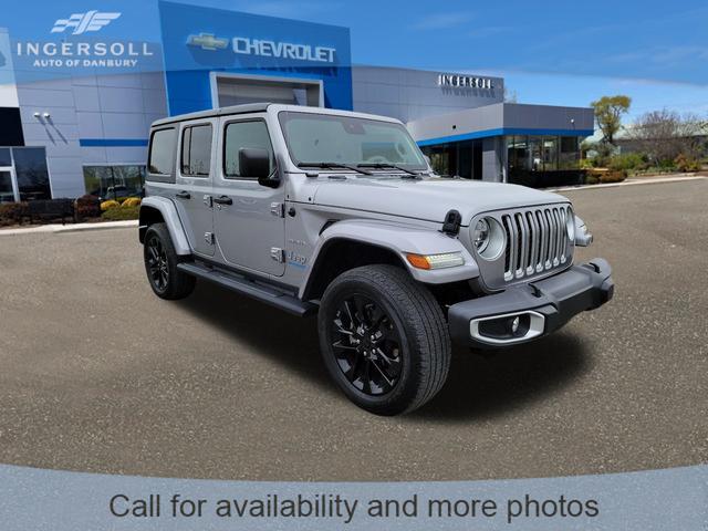 used 2021 Jeep Wrangler Unlimited 4xe car, priced at $36,995
