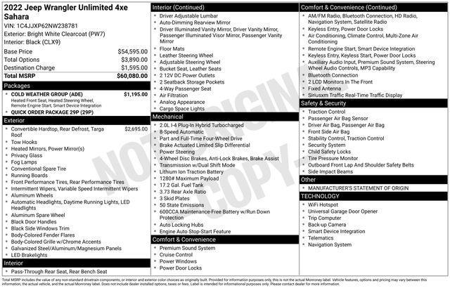 used 2022 Jeep Wrangler Unlimited 4xe car, priced at $28,997