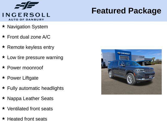 used 2022 Jeep Grand Cherokee L car, priced at $36,506