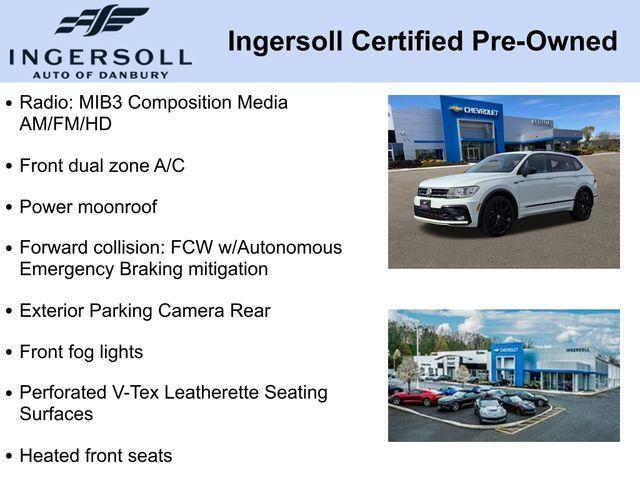 used 2021 Volkswagen Tiguan car, priced at $15,875