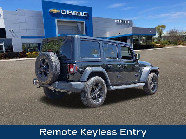 used 2021 Jeep Wrangler Unlimited car, priced at $26,544