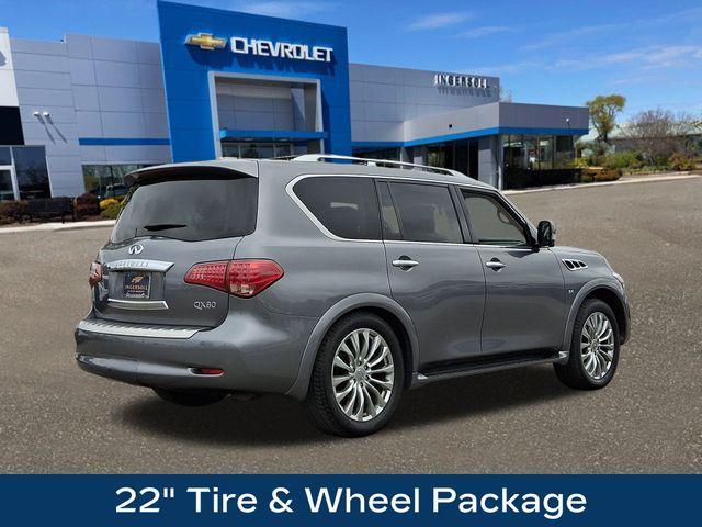 used 2017 INFINITI QX80 car, priced at $21,714
