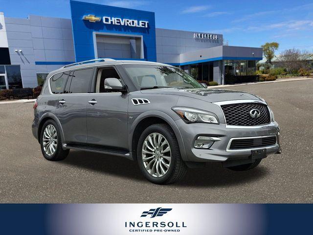 used 2017 INFINITI QX80 car, priced at $21,714