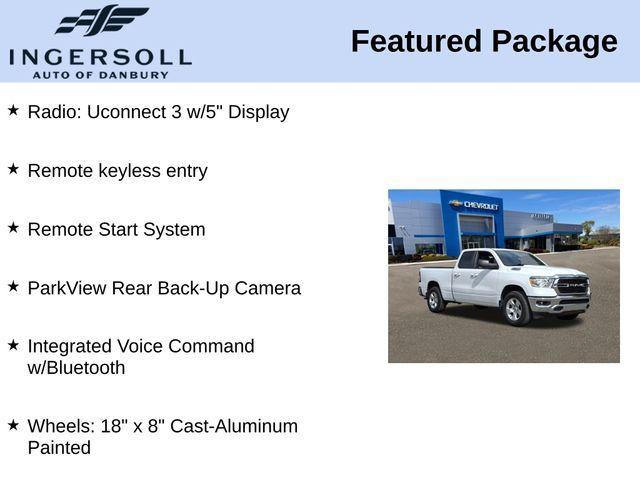 used 2021 Ram 1500 car, priced at $27,645