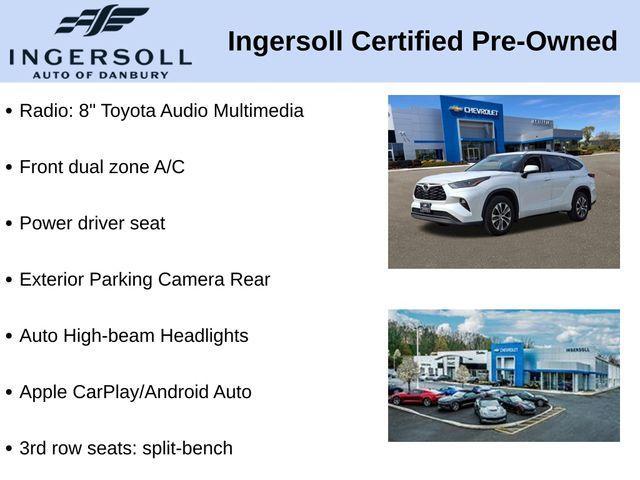 used 2023 Toyota Highlander car, priced at $35,973