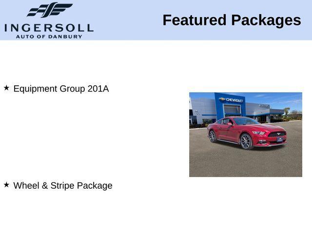 used 2017 Ford Mustang car, priced at $15,817
