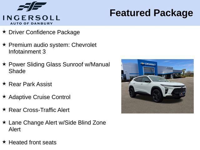 used 2024 Chevrolet Trax car, priced at $22,933