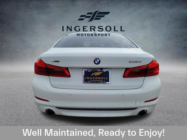 used 2018 BMW 530 car, priced at $18,189