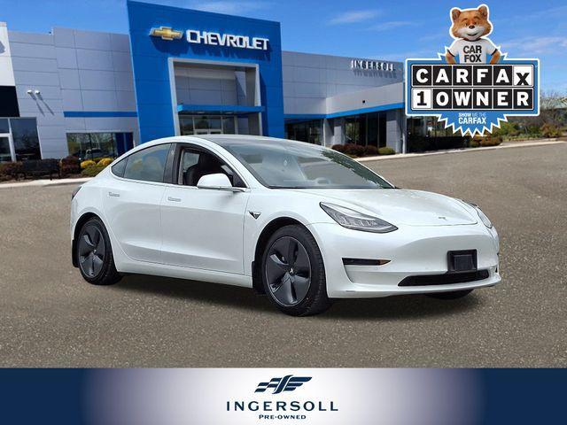 used 2020 Tesla Model 3 car, priced at $18,952