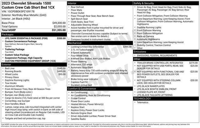 used 2023 Chevrolet Silverado 1500 car, priced at $36,961