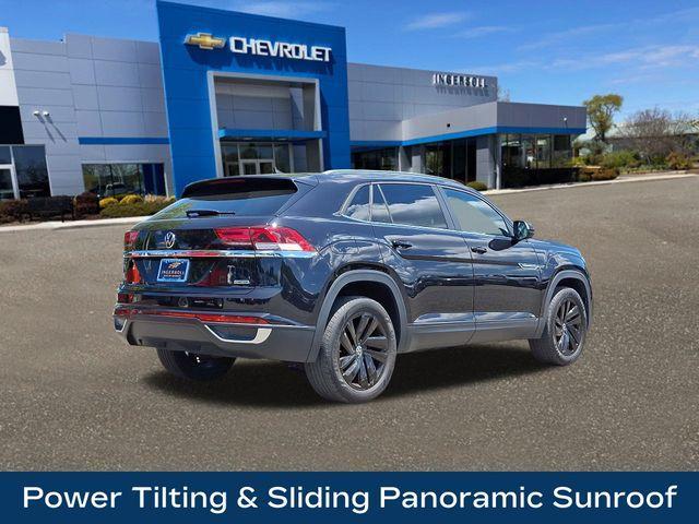 used 2021 Volkswagen Atlas Cross Sport car, priced at $23,883