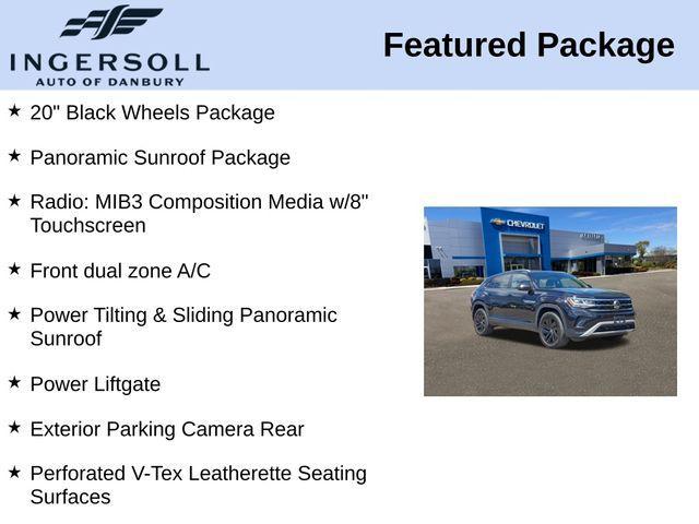 used 2021 Volkswagen Atlas Cross Sport car, priced at $23,883