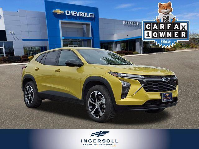 used 2024 Chevrolet Trax car, priced at $19,348