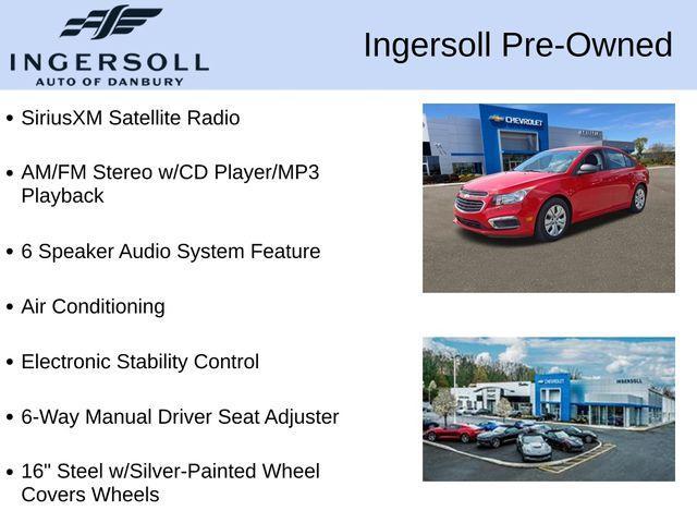 used 2015 Chevrolet Cruze car, priced at $7,778