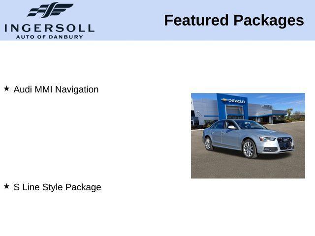used 2014 Audi A4 car, priced at $9,891