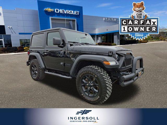 used 2021 Jeep Wrangler car, priced at $28,708